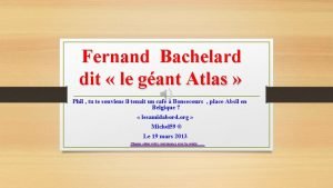 Fernand bachelard