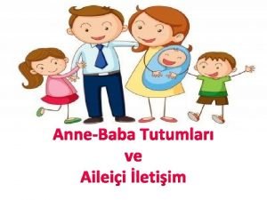 AnneBaba Tutumlar ve Aileii letiim Anne babam hi