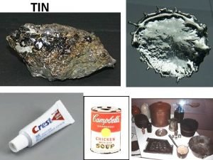 Tin history