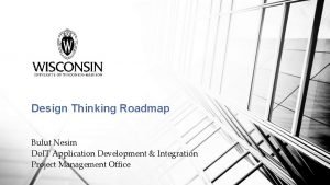 Roadmap design thinking