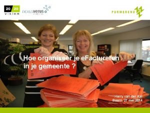 Hoe organiseer je e Factureren in je gemeente