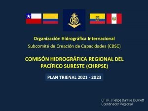 Organizacin Hidrogrfica Internacional Subcomit de Creacin de Capacidades