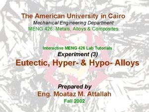 American university mechanical engineering