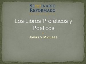 Estructura del libro de jonas