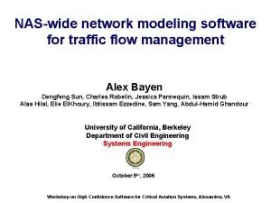 Flow network modeling software