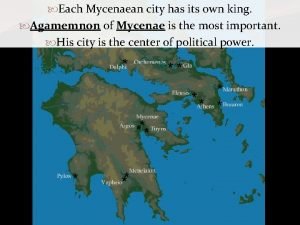 Mycenean city Mycenean city