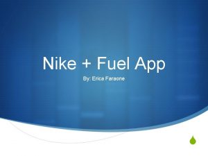 Nike Fuel App By Erica Faraone S Nike