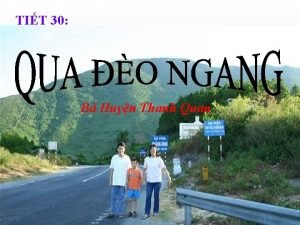 30 bà huyện thanh quan