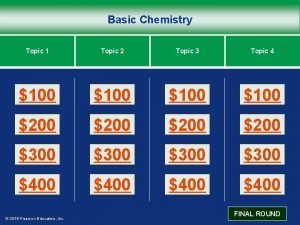 Topic 2 chemistry