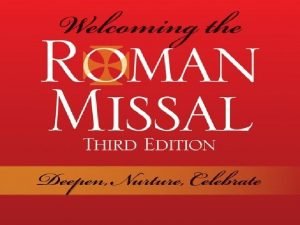 What is the Roman Missal The book the