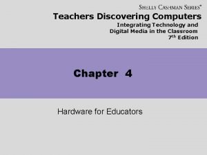 Teachers Discovering Computers Integrating Technology and Digital Media