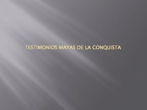 Texto expositivo de la lengua maya