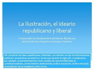 Liberalismo concepto Liberalismo concepto