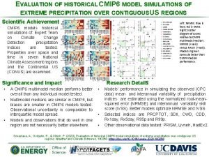 EVALUATION OF HISTORICAL CMIP 6 MODEL SIMULATIONS OF