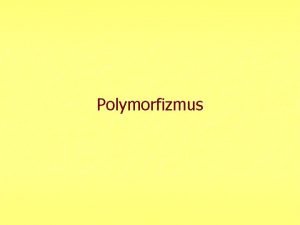 Polymorfizmus Osnova prednky n n Preaovanie funkci Pouitie