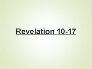 Revelation 10 17 Revelation 10 Appears to be