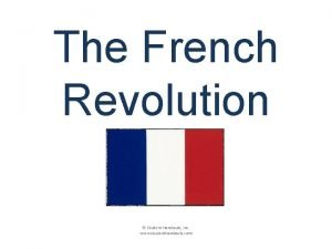 Short term causes french revolution