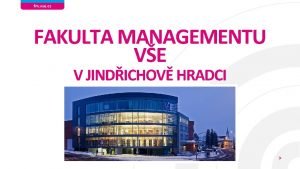 Fakulta managementu vše