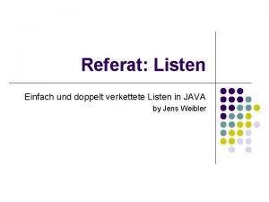 Generische doppelt verkettete liste java