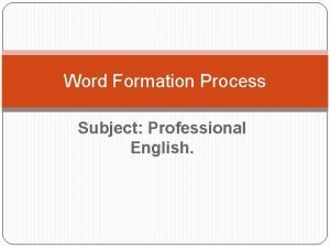 Word coinage examples