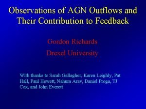 Observations of AGN Outflows and Their Contribution to