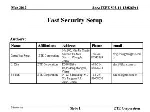 Mar 2012 doc IEEE 802 11 120269 r