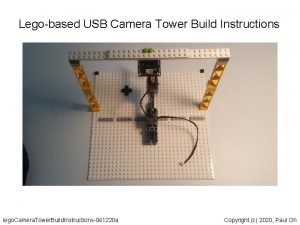 Lego usb camera