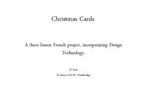 French christmas cards