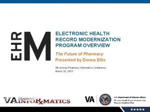 Electronic health record modernization services