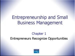 Business management chapter 1