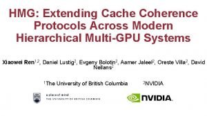HMG Extending Cache Coherence Protocols Across Modern Hierarchical