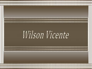 Wilson vicente pinturas