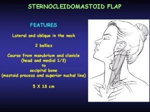 Sternocleidomastoid blood supply