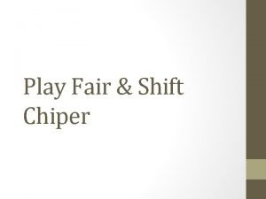 Shift chiper Shift chiper