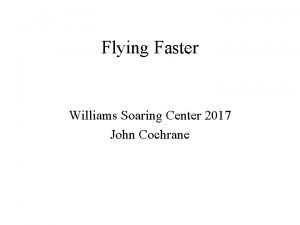 Williams soaring center