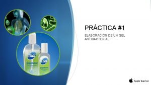 Pictograma gel antibacterial