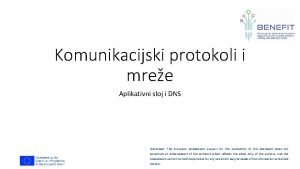 Dns protokol