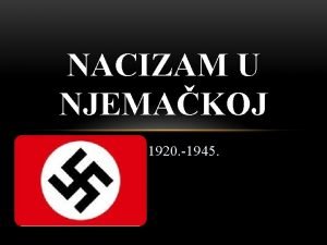 NACIZAM U NJEMAKOJ 1920 1945 ratni gubici i