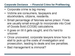 Financial crime