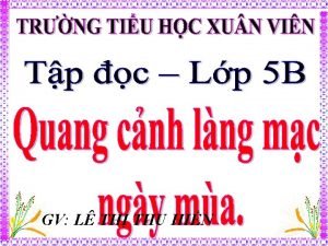 GV L TH THU HIN Kim tra bi