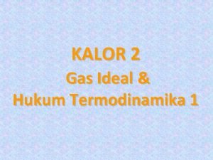 Gas ideal