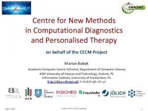 Centre for New Methods in Computational Diagnostics and