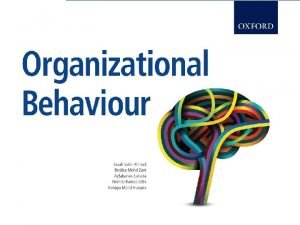 Organizational behaviour oxford fajar pdf