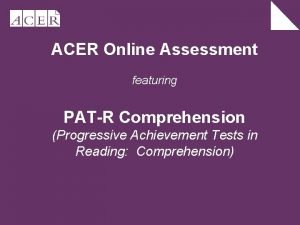 Acer online assessment