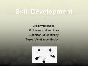 Skill development definition