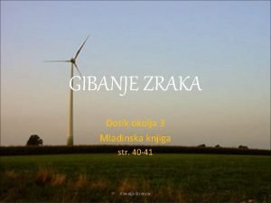 Gibanje zraka