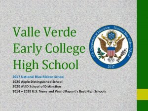 Valle verde early college high school calendar