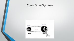 Drive systems sprockets