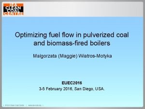 Optimizing fuel flow in pulverized coal and biomassfired