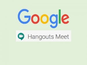 What is Hangouts Meet Hangouts Meet is webconferencing